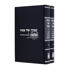 הגדה של פסח עם ליקוטי טעמים ומנהגים סט (ב